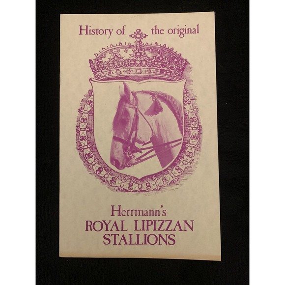 Hermann Royal Lipizzan Stallions, Autographed, 2 Booklets & postcard 1970s - Picture 7 of 12